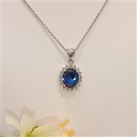 Collana Vidali Gioielli Donna in Argento Corindone COAR-38-34 - COAR-38-34